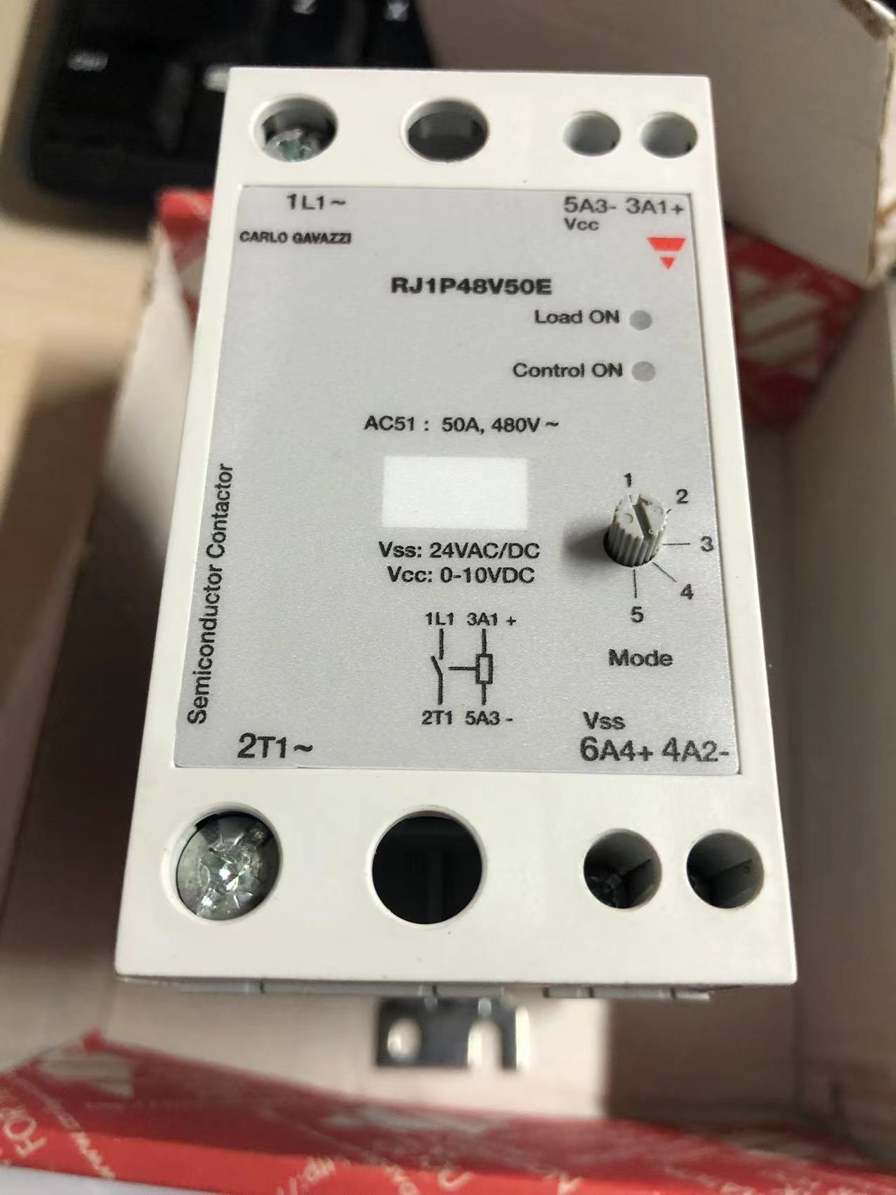 RJ1P48V50E瑞士佳乐正品全新多功能模拟量固态继电器电力调整器