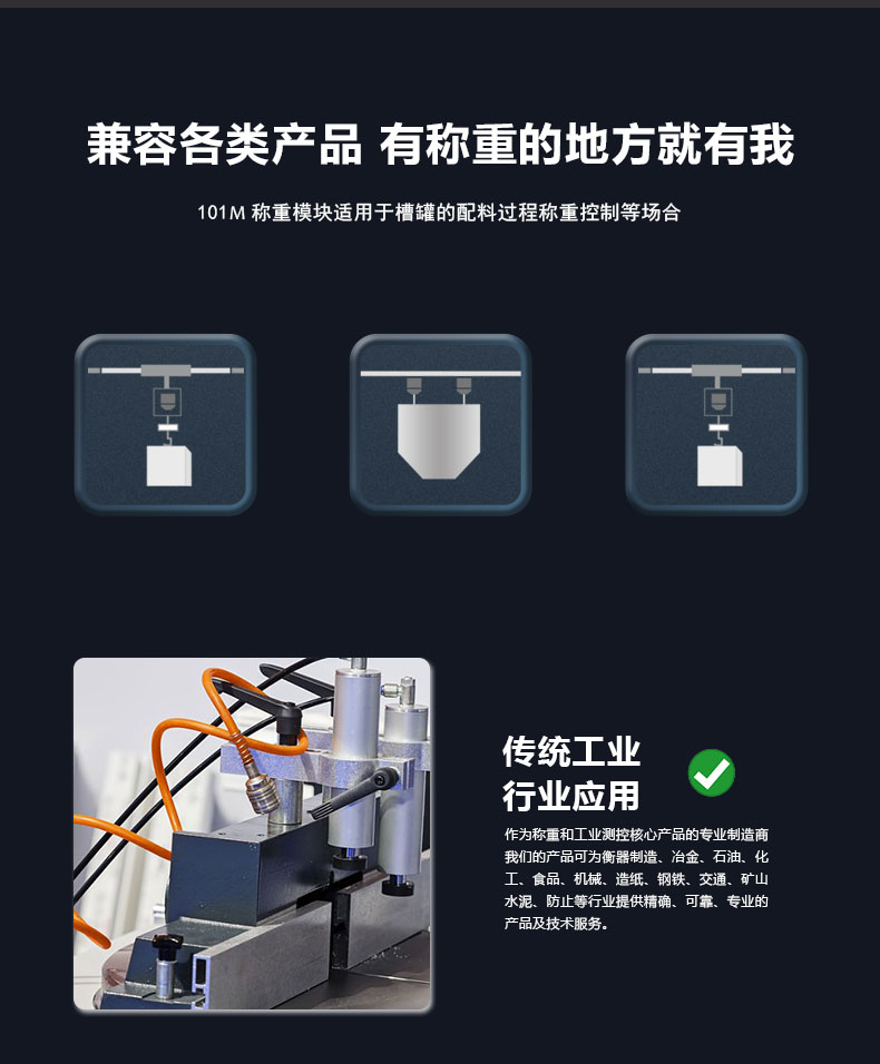 Hook type pull type S-type weighing module Lijing 101m hoisting module hopper/material tank/ingredient weighing module