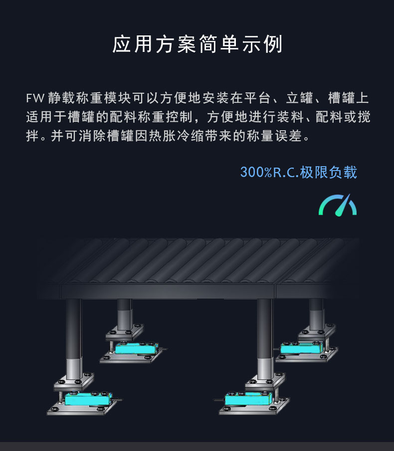 Lijing FW weighing module reaction kettle material tank weighing sensor material hopper weighing module