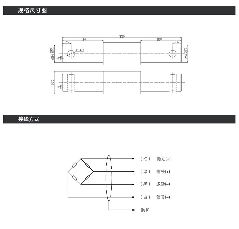 Lijing TMR feed mixer sensor SSB cantilever beam weighing sensor