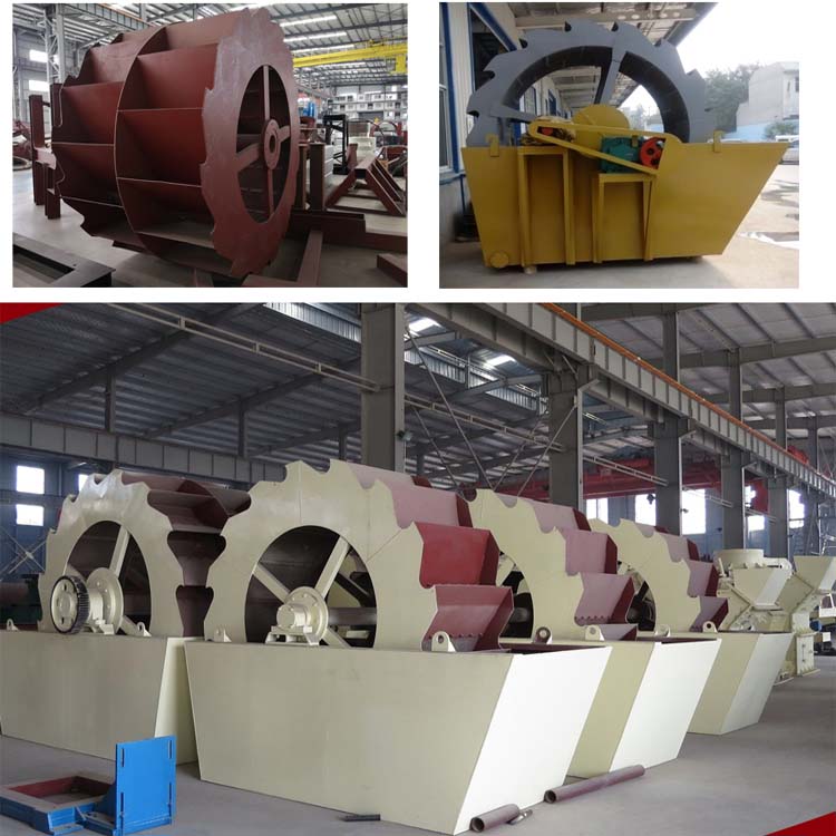 Ruitai 200 ton high-yield mine screening and washing wheel sand washing machine equipment production line