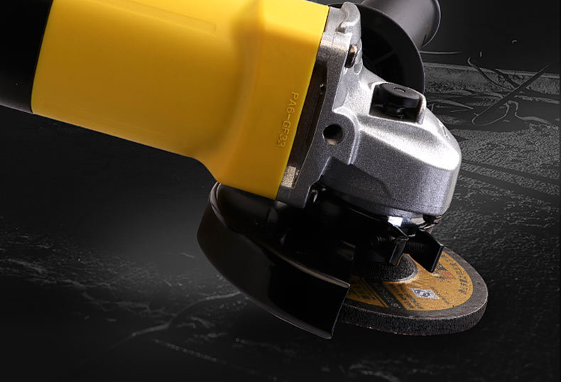 鹰之印角向磨光机100mm4寸工业多功能角磨机手磨机小型打磨切割机