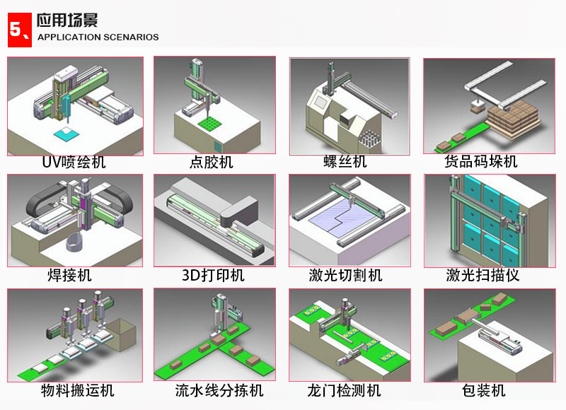 RYK Jiayi linear module XYZ three-axis sliding platform module semi enclosed screw module economic type