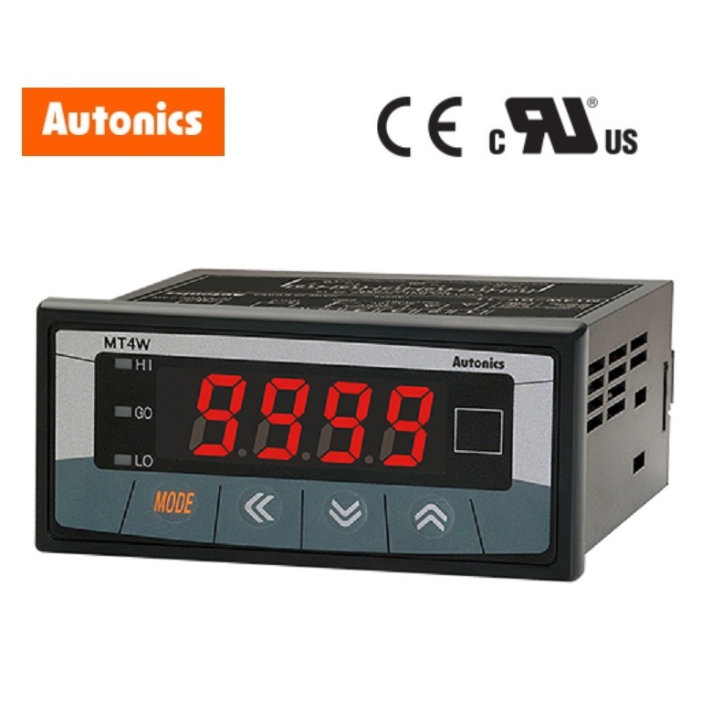 Autonics仪表数显电压直流面板表头MT4W-DV-4N