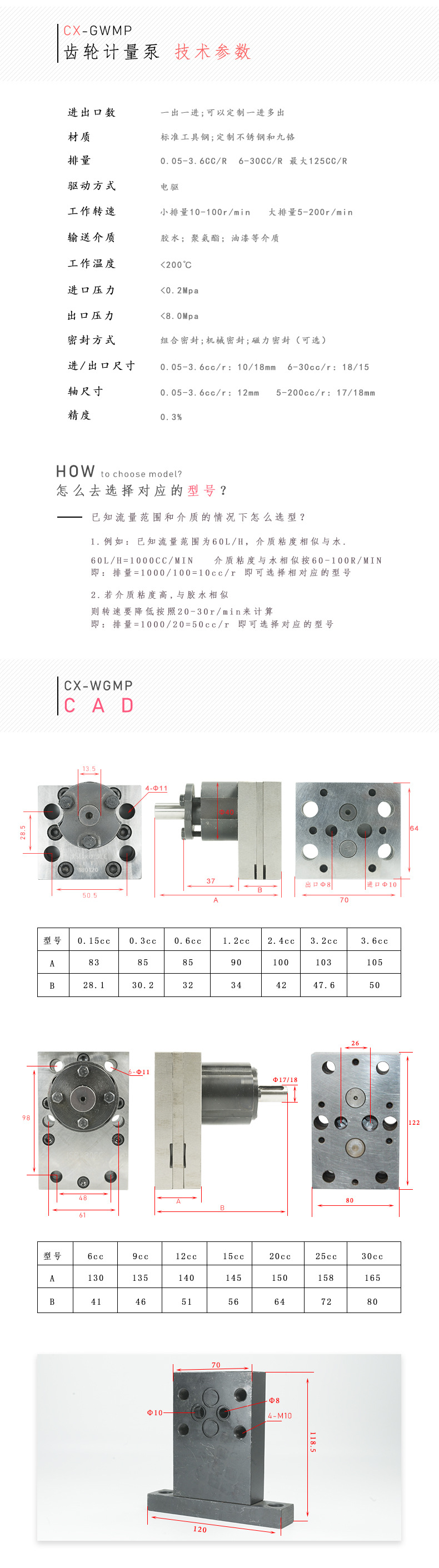 Chemical fiber spinning metering pump High viscosity high temperature resistant industrial chemical melt gear pump Hot-melt adhesive polyethylene resin