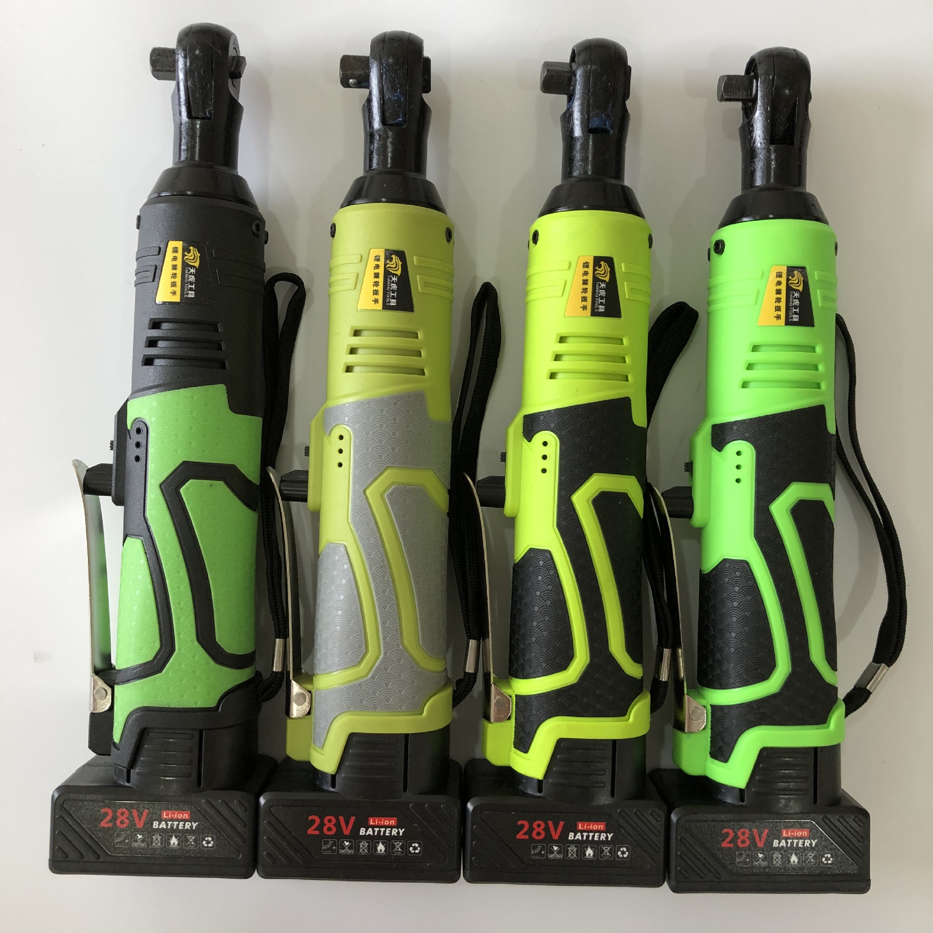 90度直角角向电动充电棘轮扳手12v/18v/28v锂电舞台桁架工具