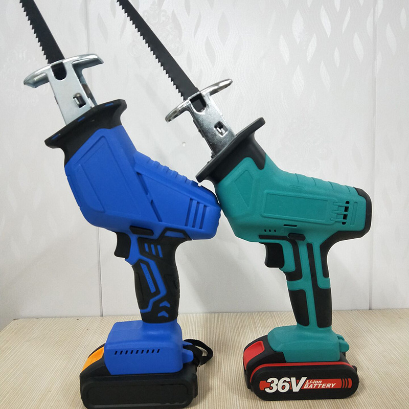 厂家批发充电式锂电马刀锯小型迷你家用手持电锯往复锯电动工具