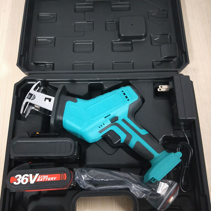 厂家批发充电式锂电马刀锯小型迷你家用手持电锯往复锯电动工具