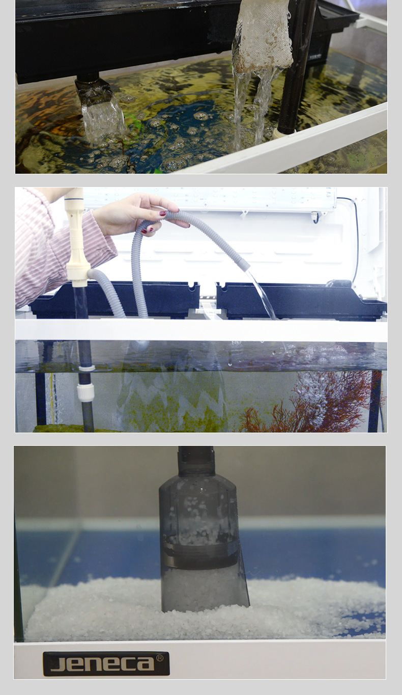 鱼缸电动换水器鱼缸电动清洁刷水族清洁用品鱼缸电动洗砂器换水器