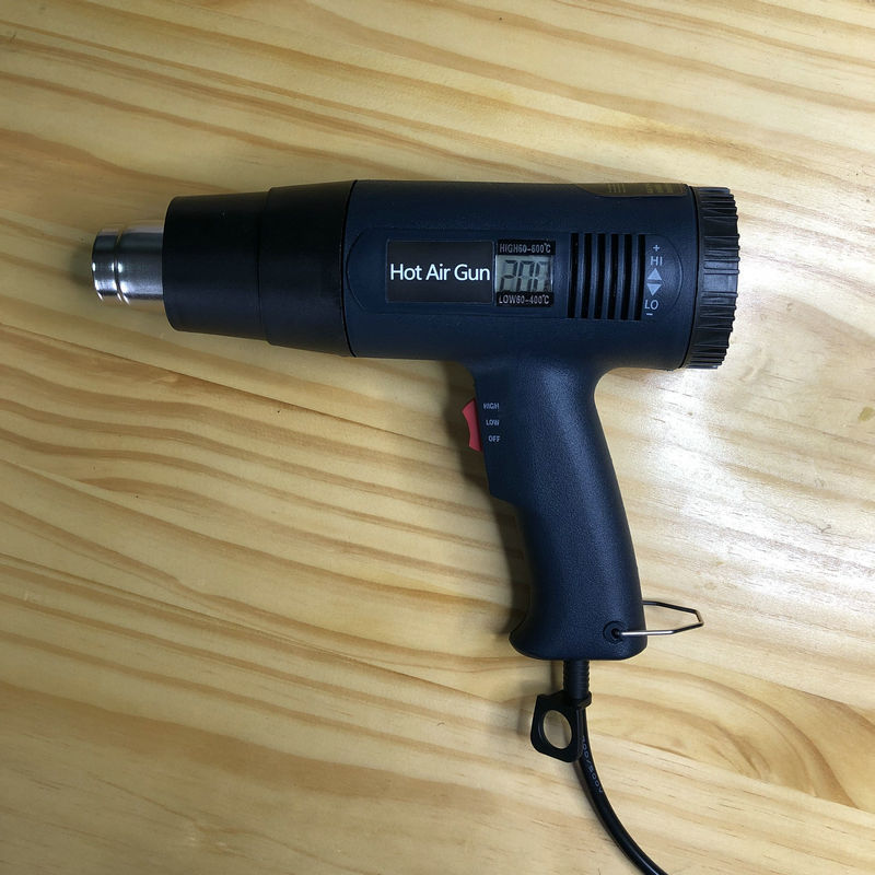 工业级数显塑料热风枪 小型热缩膜吹风烘机贴膜调温塑料烘枪工具