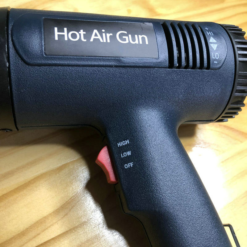 工业级数显塑料热风枪 小型热缩膜吹风烘机贴膜调温塑料烘枪工具