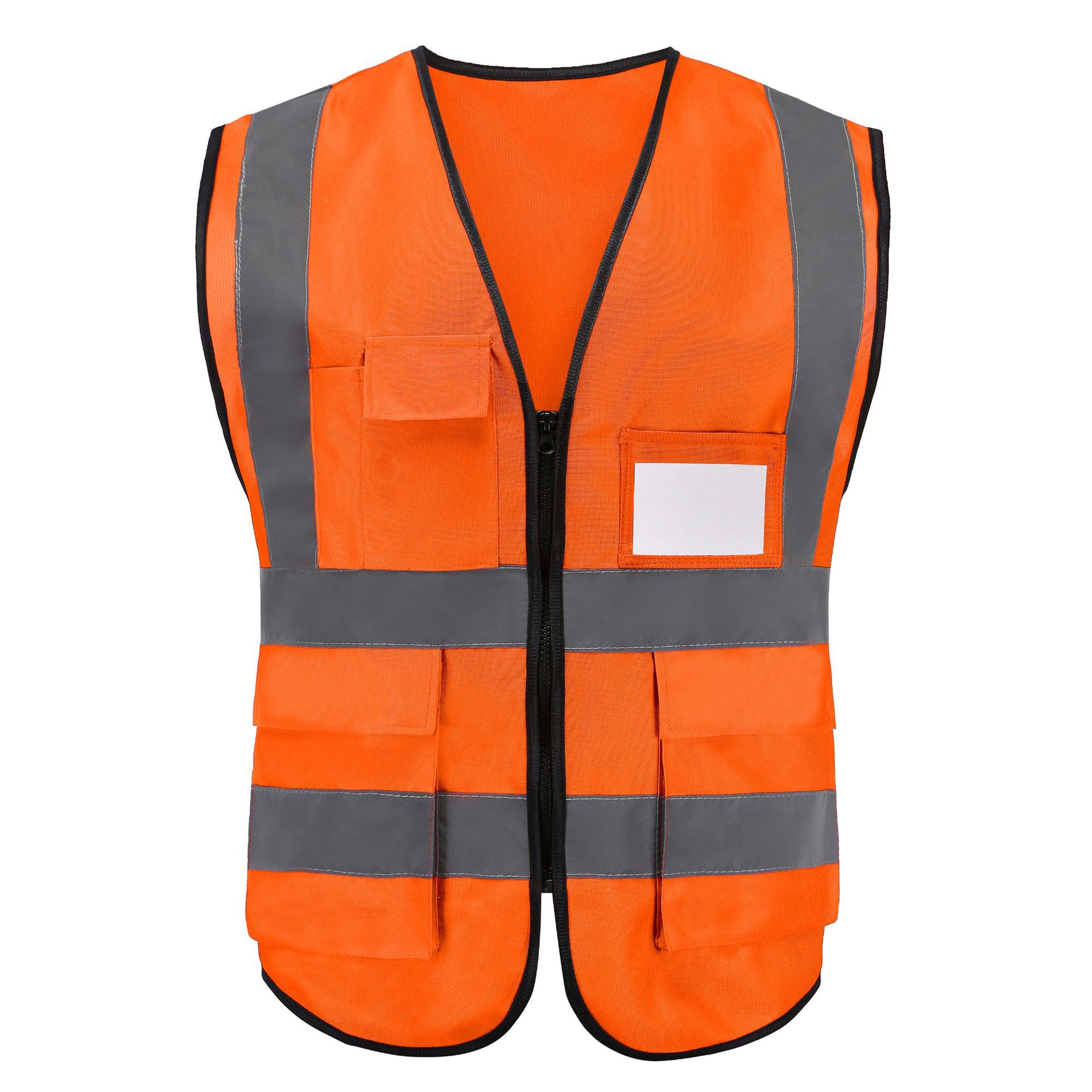 多功能多口袋反光背心厂家交通环卫反光衣定制可印字安全反光马甲