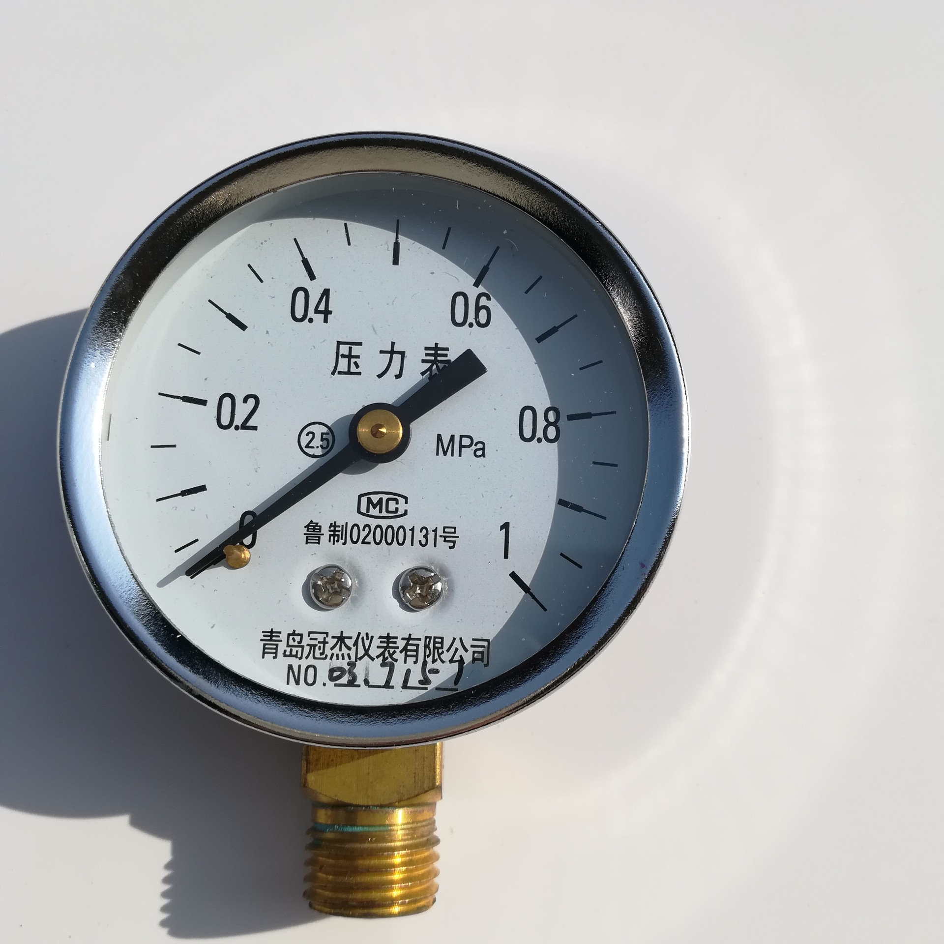 青岛压力表,y60地暖打压表,水泵压力表,供水压力表y60轮胎打压