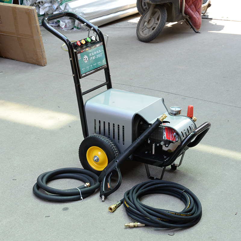 上海熊猫pm-1515高压机pm-368/362/369高压水枪洗车店专用洗车机