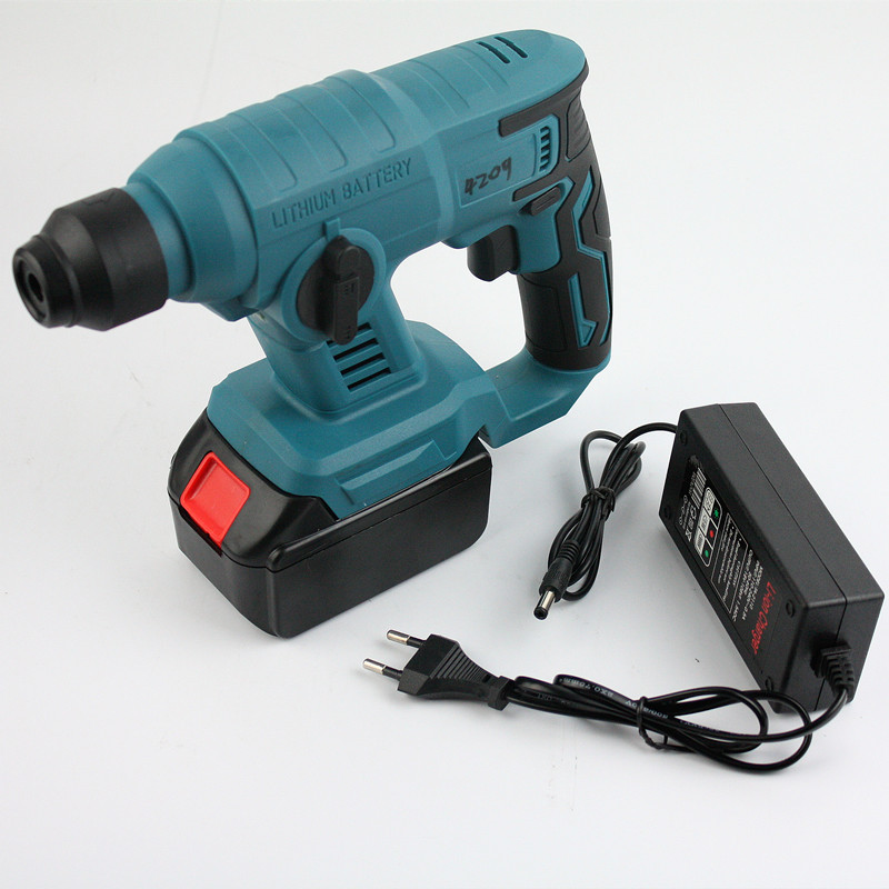 厂家热卖小型手电钻家用电钻两用电锤冲击钻锂电多功能电镐