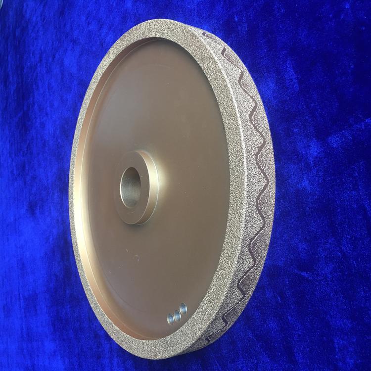 Diamond grinding wheels brazed with grinding wheels for Komei flat gray ductile iron, coarse sand alloy sand wheel pieces