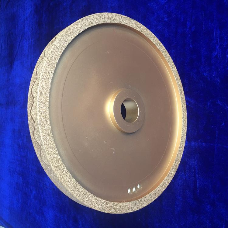 Diamond grinding wheels brazed with grinding wheels for Komei flat gray ductile iron, coarse sand alloy sand wheel pieces