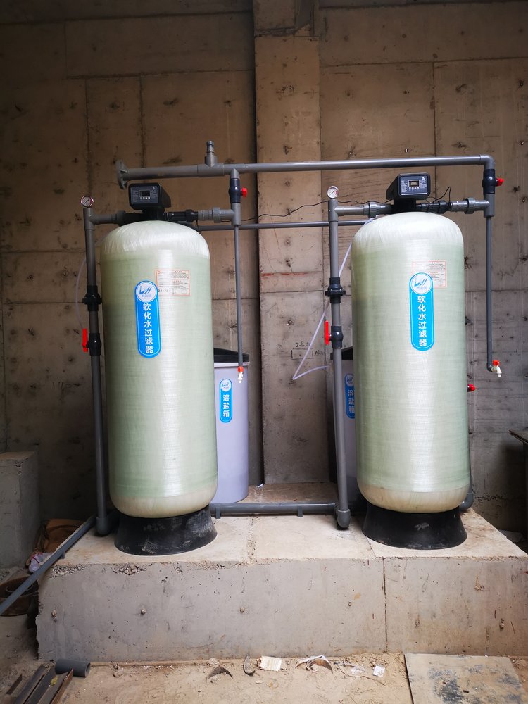 Spot boiler softening water equipment with 6 tons of automatic water softener per hour Industrial water softener