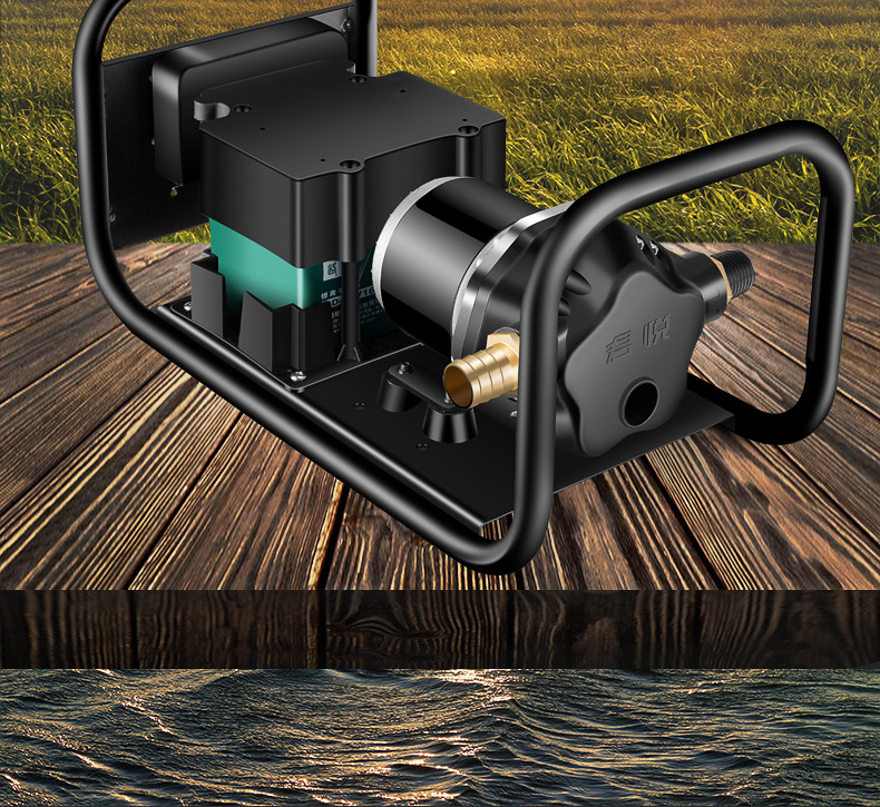 充电式农用家用12v大流量浇水神器抽水泵浇水机户外浇菜地抽水机