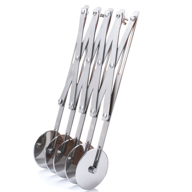 切油条用的滚轮刀切油条神器切面刀不锈钢多头轮刀披萨烘焙刀