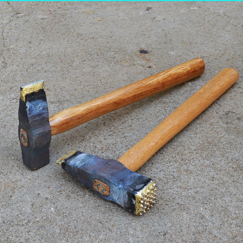 合金花锤剁斧压斧异形凿毛头雕刻锤子砸水泥石材荔枝面一字合金锤