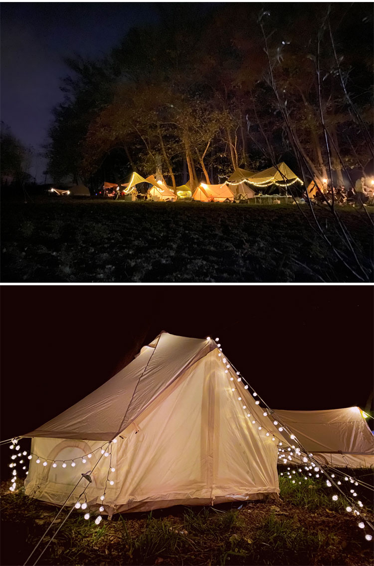 户外露营led照明灯帐篷氛围灯练摊生日会派对装饰usb充电宝小灯串