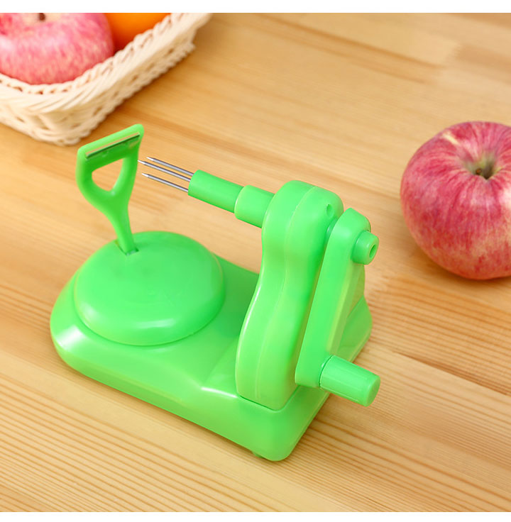 全自动去皮削苹果神器 家用手动苹果削皮机 多功能手摇水果削皮器