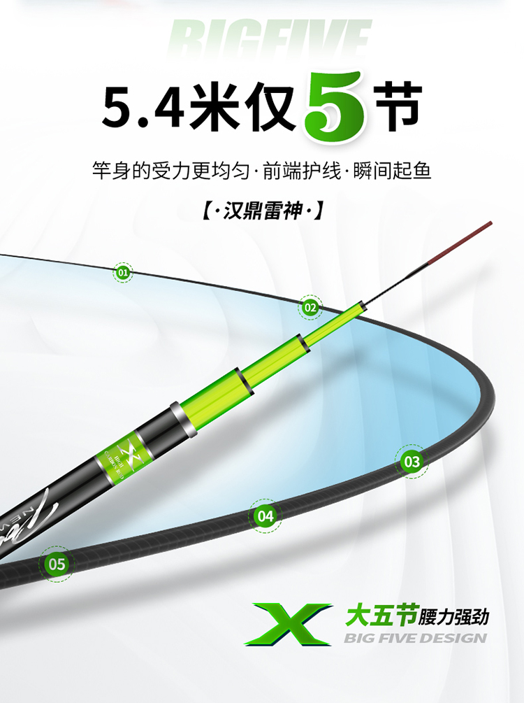 汉鼎雷神碳素钓鱼竿手杆超轻超硬超细鲫鱼竿台钓竿28调19钓鱼竿