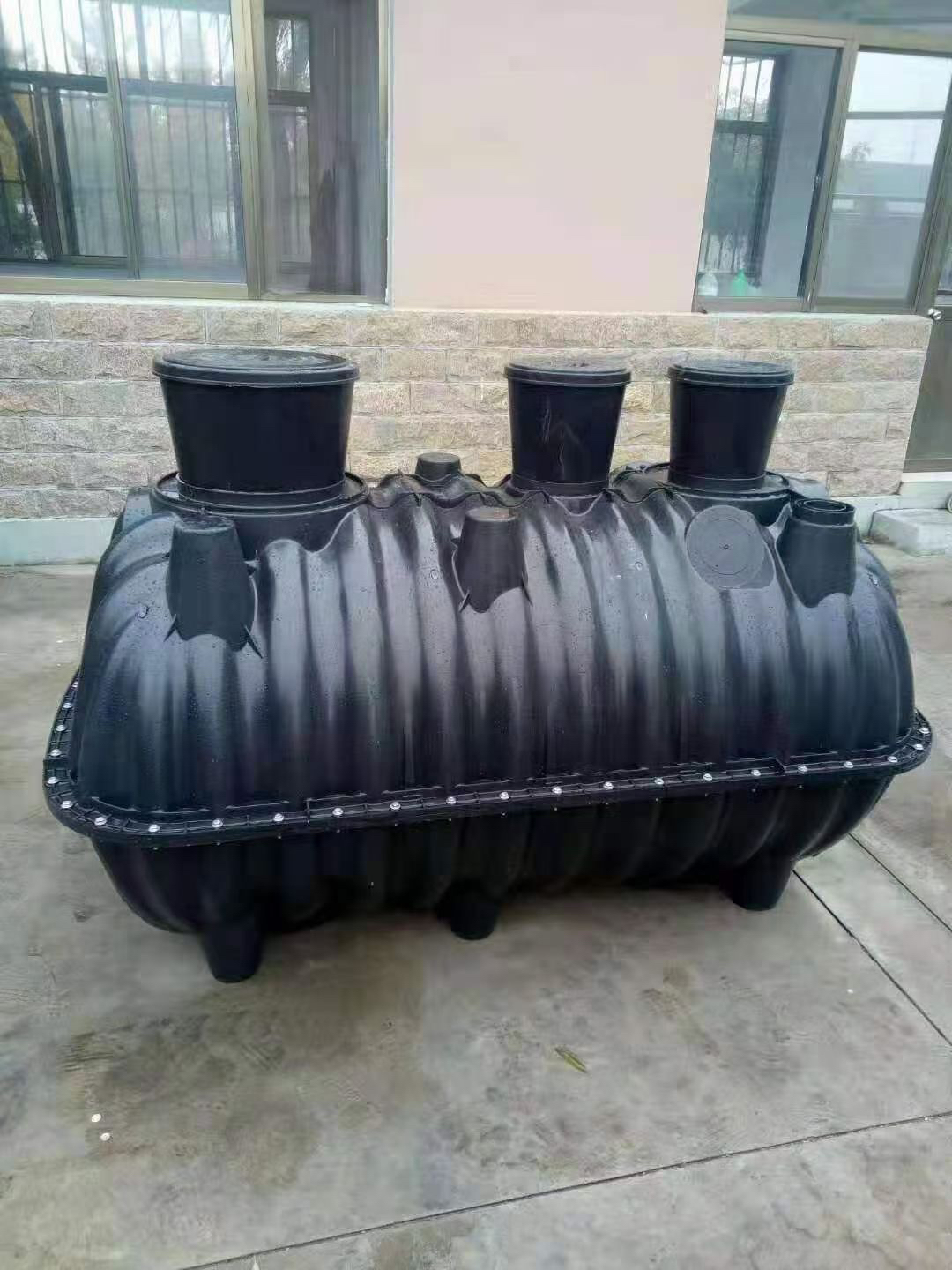 旱厕改造粪便三格池 pe玻璃钢隔油池 农厕家用塑料化粪池