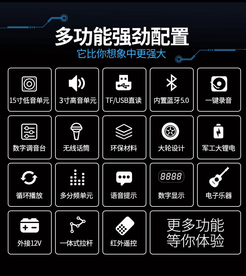 材质是是否有麦克风可换电池供电方式广州笙度音响有限公司生产企业