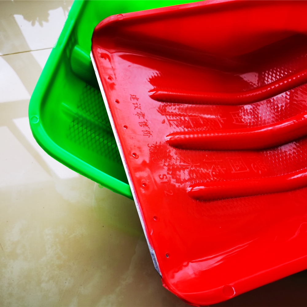 塑料掀锹雪铲屯粮掀锨锹环卫加厚耐磨掀木掀头锹头加网丝网加铁片