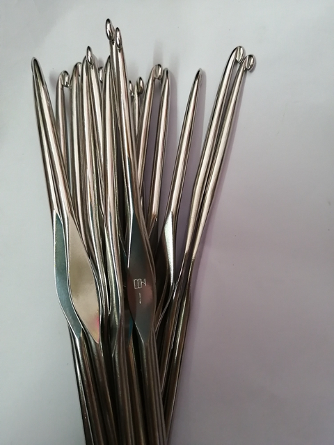 正品樟林百一澄海钩针 潮州手工打磨不锈钢编织钩花工具全套