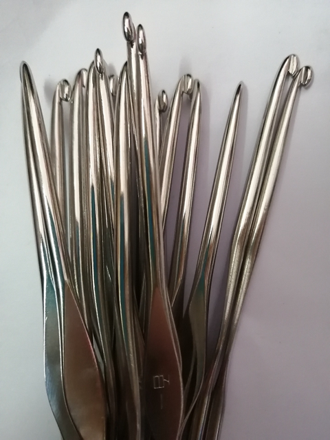正品樟林百一澄海钩针 潮州手工打磨不锈钢编织钩花工具全套