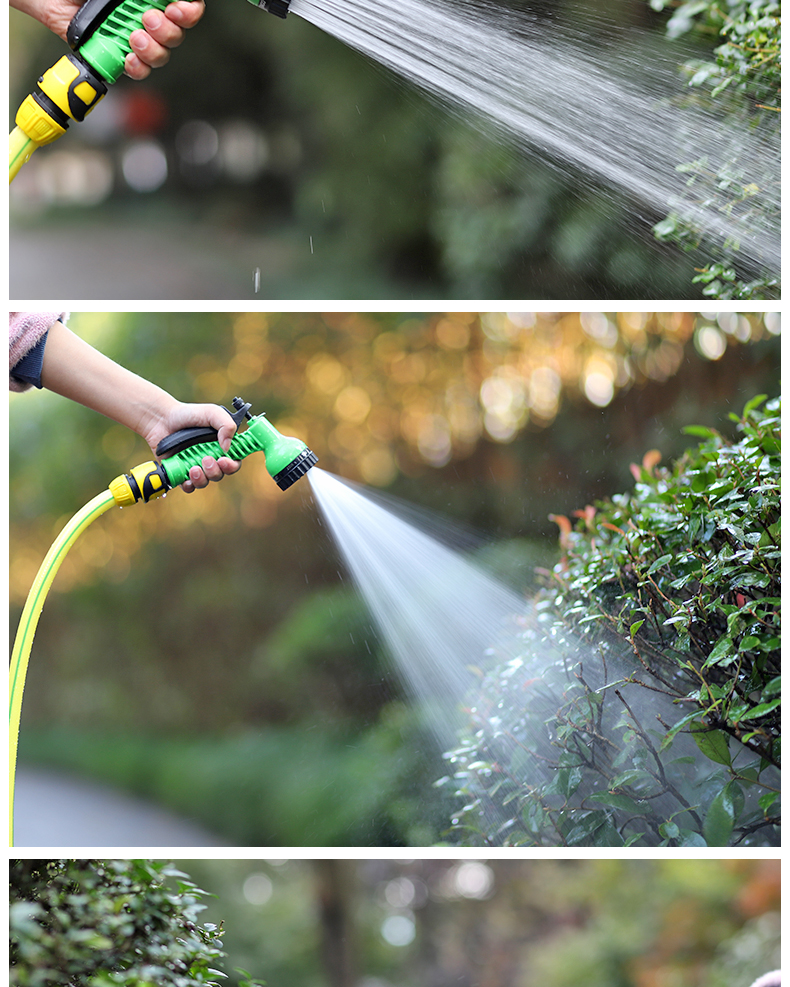 浇花喷头浇菜神器园林花洒浇水机水管家用喷雾农用田园花园洒水枪