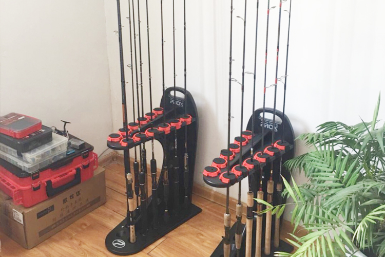 日本进口prox普罗克斯路亚插鱼竿架陈列置物架展示插杆架路亚球杆