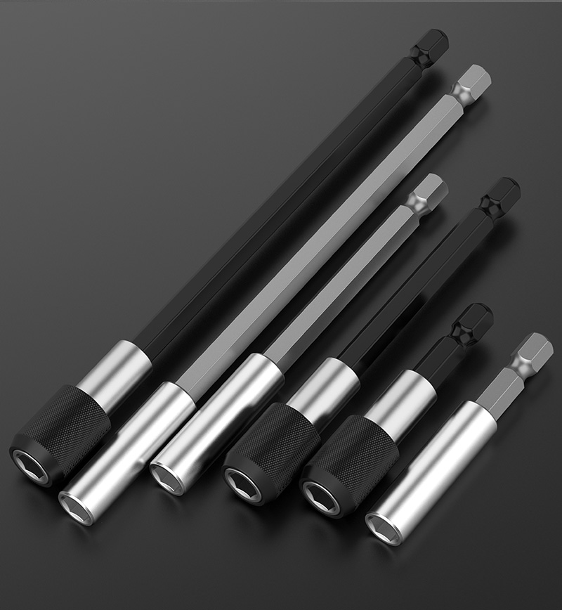 批头加长接杆电钻接头延长杆自锁磁性电动扳手套筒内六角配件