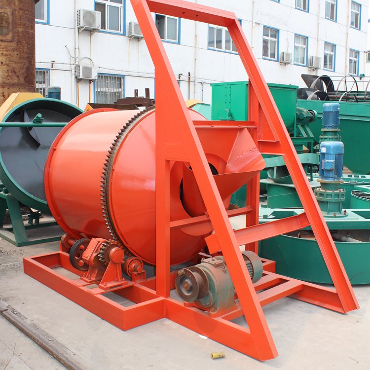 掺混复混肥自动搅拌机 牛粪 圆盘制粒机 有机肥造粒机 污泥处理