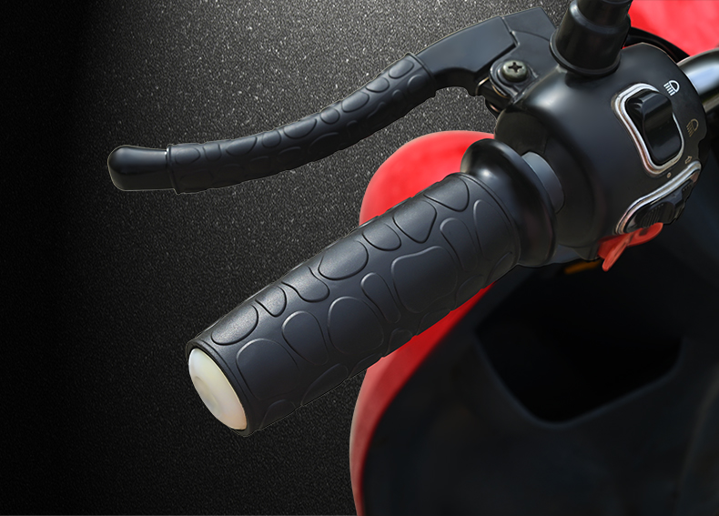 踏板摩托车防滑手把套硅胶车把手套手柄套刹车握把胶套改装车把套