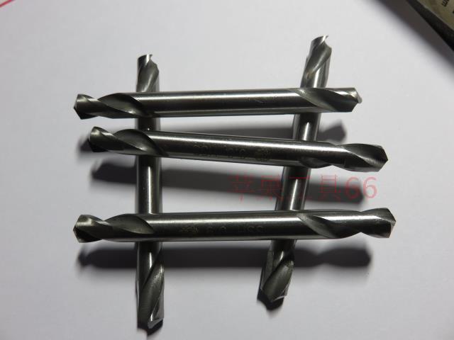 高速钢双头双刃麻花钻/双头钻不锈钢钻头 2.0-6.5mm