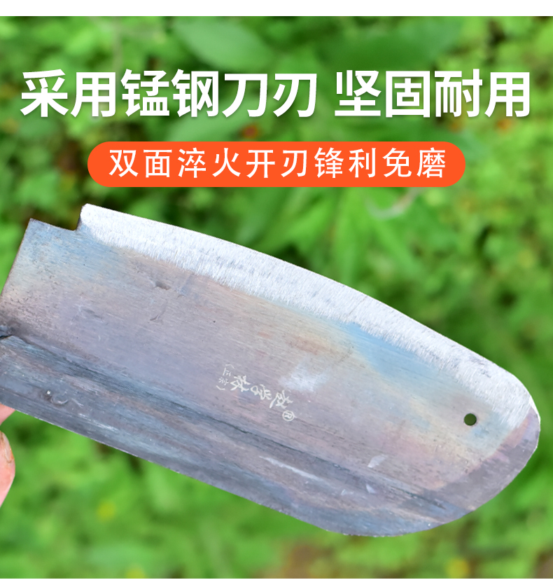 锰钢老式铡草刀手工铡刀铡秸秆草秧铡牛羊草闸刀钢铡铡刀匝刀切刀