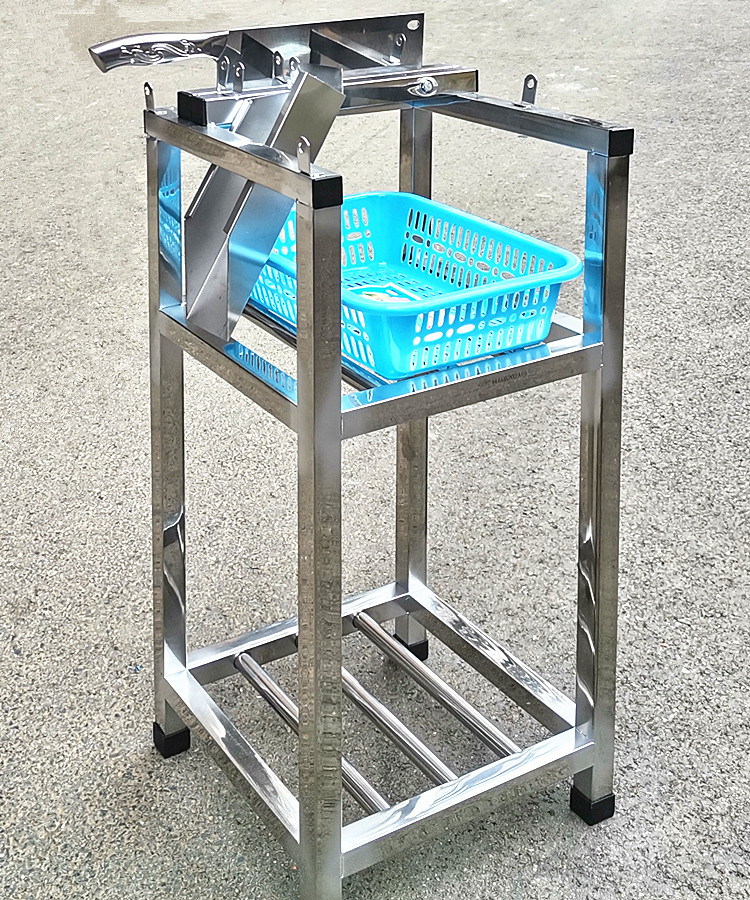 不锈钢甘蔗铡刀甘蔗切节机加长切刀架子甘蔗匝刀扎刀切片机切块机