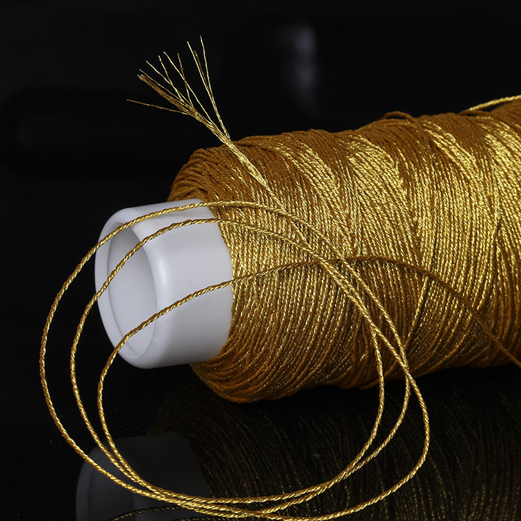 金线银线股线手工编织线缠绕线手链编织绳金扫把金丝线材72号玉线