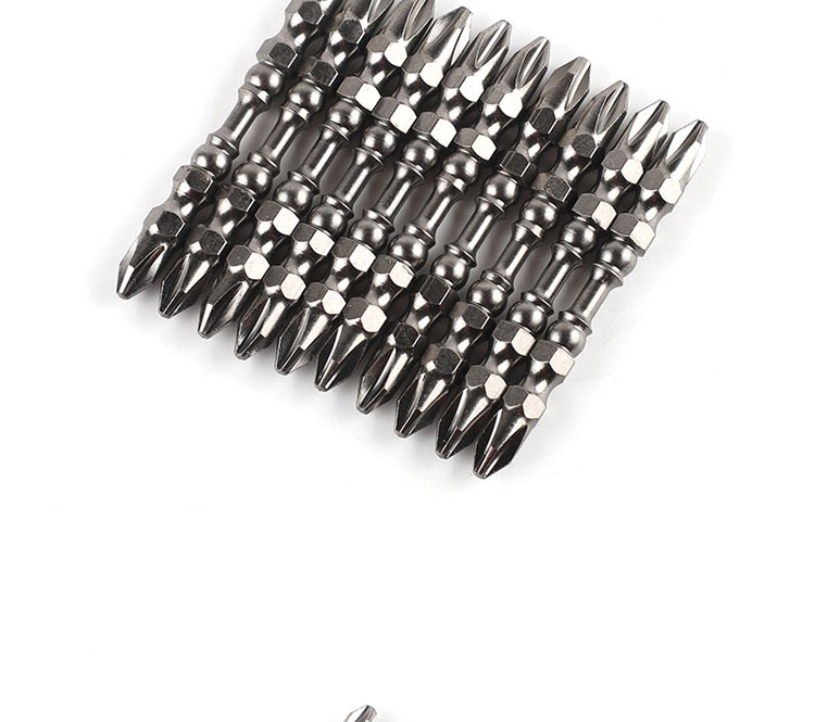 防滑磁环双十字批头强磁加磁器磁圈强力电动螺丝刀头超硬磁性套装