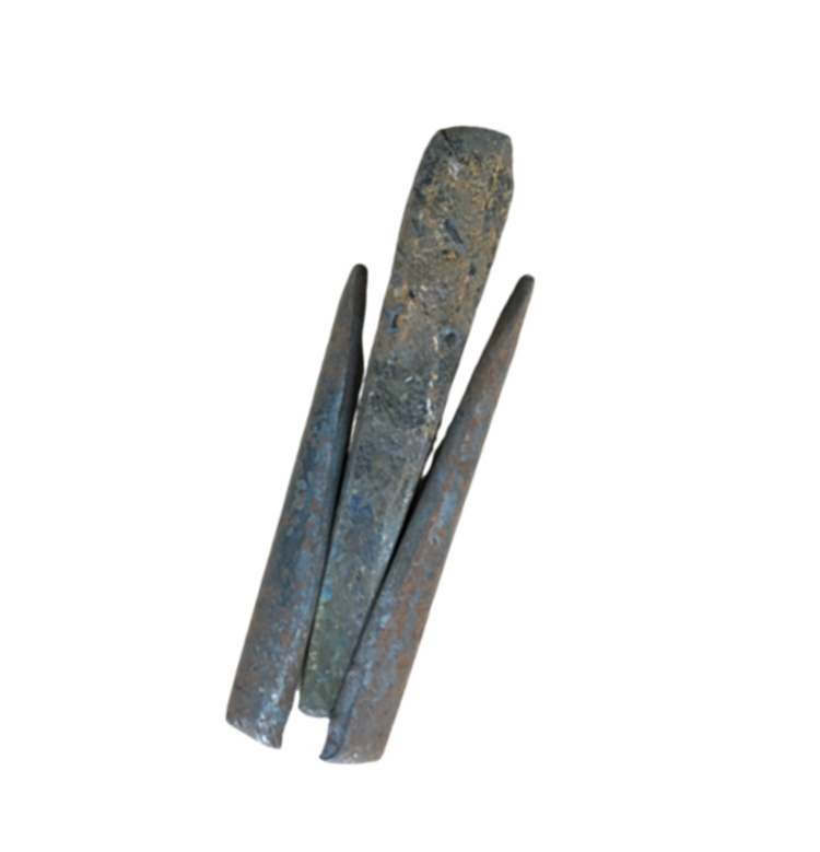 20mm开山采石器夹片石工凿楔子劈石器破石分裂片采石楔排针石头蟹
