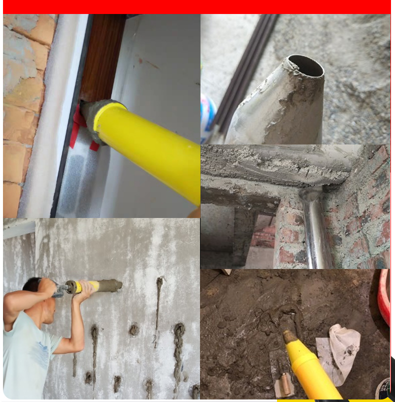 水泥填缝枪手动通用型泥砂浆瓷砖外墙防盗门补洞勾缝工具灌沙神器