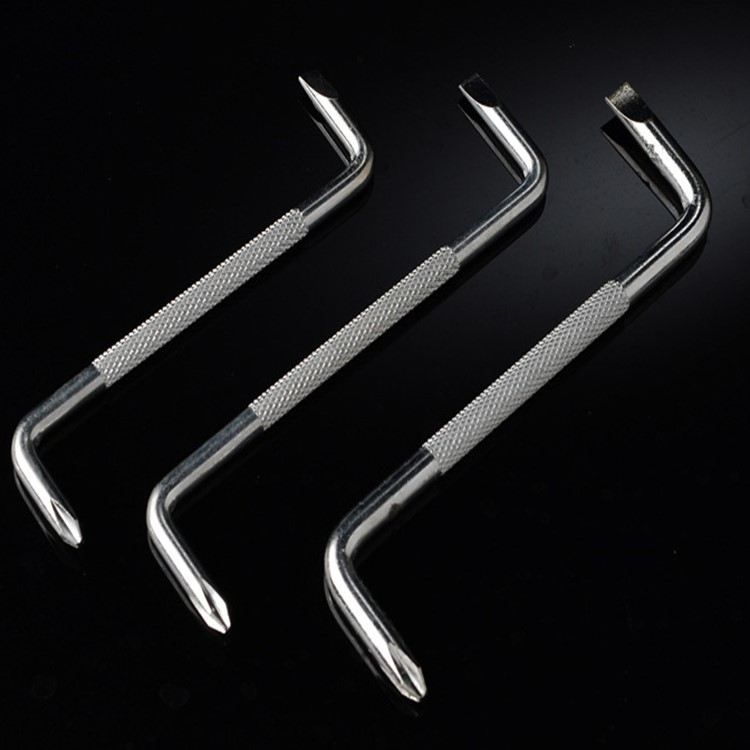 挡泥板安装工具汽车内饰维修z型超短迷你螺丝刀十字萝卜头起子