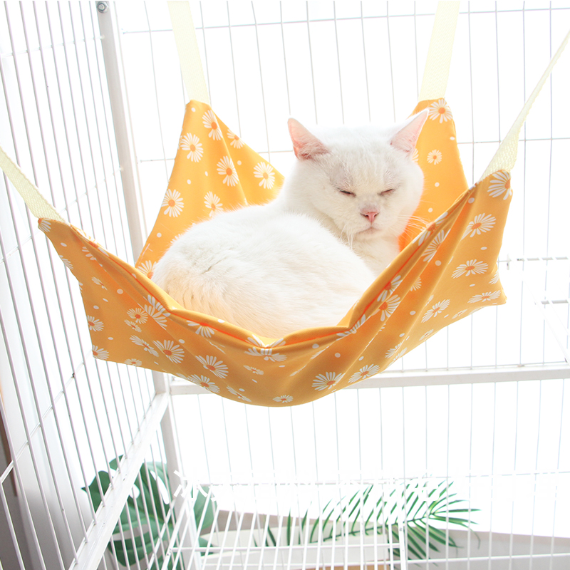猫咪吊床笼子用猫吊床挂窝猫秋千悬挂式猫窝宠物猫猫吊篮挂床猫笼