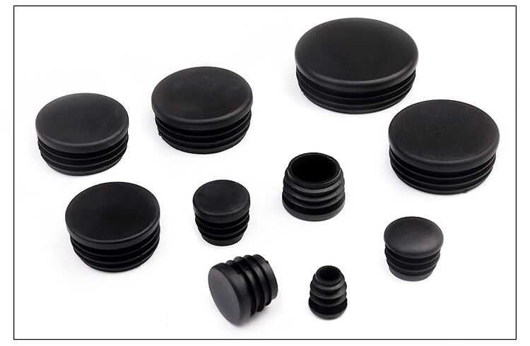 塑料不锈钢圆管塞尼龙内孔管塞圆形堵头内塞盖帽家具桌椅凳子脚垫