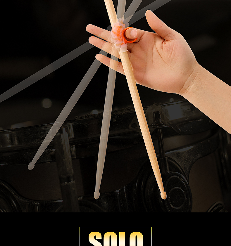 鼓棒辅助器防滑套矫正器控制固定器架子鼓手型纠正辅助转鼓棒神器