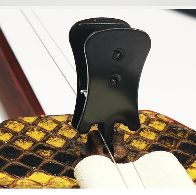 专业二胡弱音器 二胡消声消音降音器弱音夹子琴码夹二胡减音配件